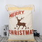 Printed Santa Sacks Big 50x70cm cotton thick material