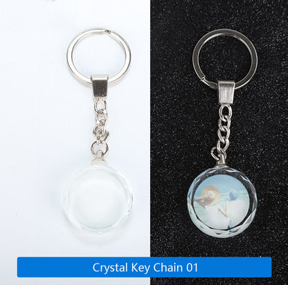 Sublimation  Blank Crystal  Key Chains - SP Sublimation