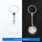 Sublimation  Blank Crystal  Key Chains - SP Sublimation