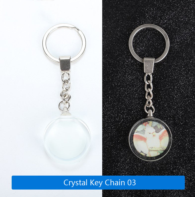 Sublimation  Blank Crystal  Key Chains - SP Sublimation