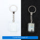 Sublimation  Blank Crystal  Key Chains - SP Sublimation