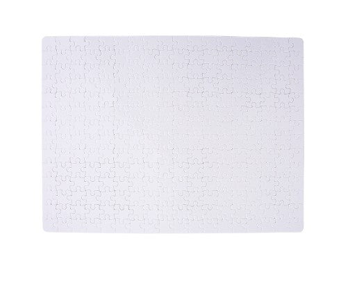 Sublimation  Blank  Paper Puzzle in different designs rectangle Pure White/Pearl White - SP Sublimation