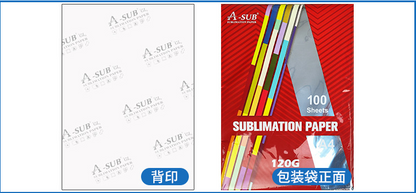 Asub  Sublimation Paper A4x100sheet,A3x 100 sheet - SP Sublimation