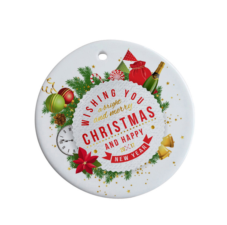 Sublimation Blank  Ceramic  Ornaments - SP Sublimation