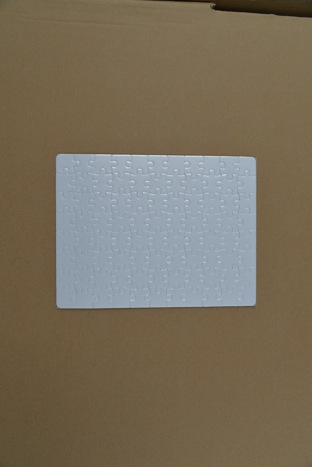 Sublimation  Blank  Paper Puzzle in different designs rectangle Pure White/Pearl White - SP Sublimation