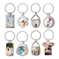 Sublimation Blank Key chains with inserts MA series - SP Sublimation