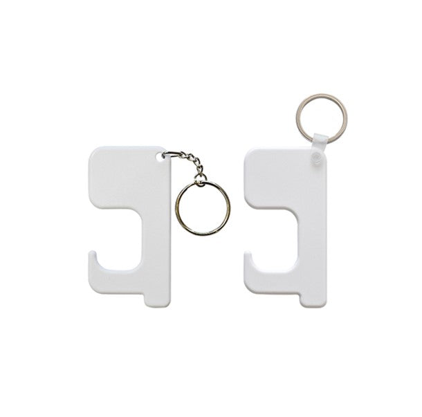 Sublimation Blank  Polymer Germ Free Key chain - SP Sublimation