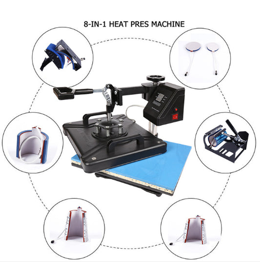 8 in 1 combo Heat Press Machine - SP Sublimation