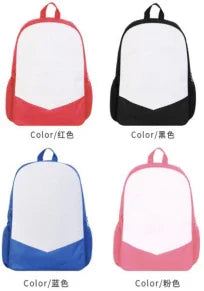 600D Polyester Sublimation Blank Backpack with Muti-pockets - SP Sublimation