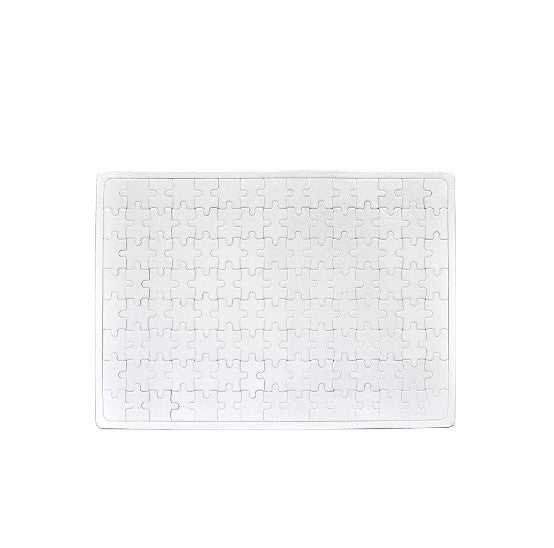 Sublimation  Blank  Paper Puzzle in different designs rectangle Pure White/Pearl White - SP Sublimation