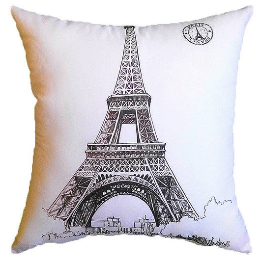 Sublimation Blank Peach Skin white cushion cover - SP Sublimation