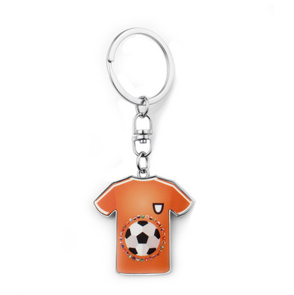 Sublimation  Blank T Shirt Shapes Key Chains with inserts - SP Sublimation