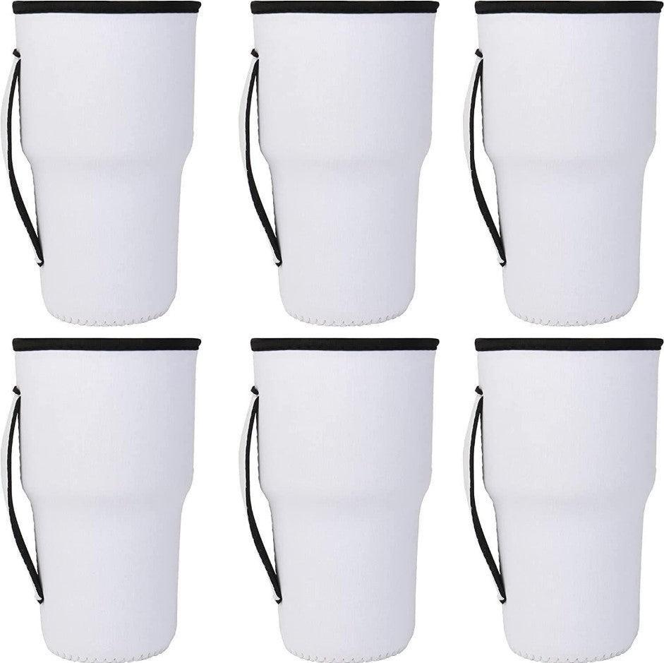 Sublimation Blank Neoprene 40oz Picnic Tumblers Sleeve Holder With  Adjustable Shoulder Strap Drinkware Handle Water Cups Cover From  Blanksub_009, $3.43