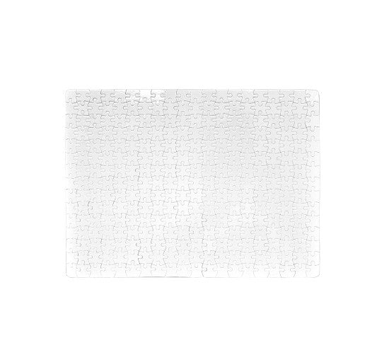 Sublimation  Blank  Paper Puzzle in different designs rectangle Pure White/Pearl White - SP Sublimation