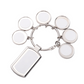 Sublimation Blank 3+1 set Key chain with 4 inserts/6+1 set key chain with 7 insert - SP Sublimation