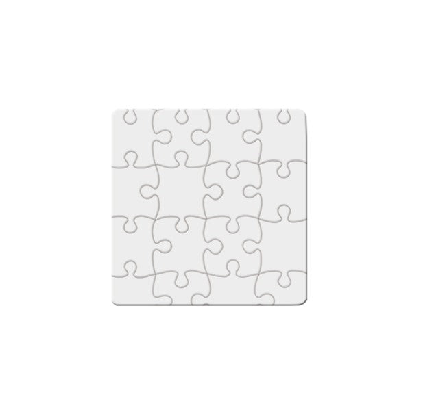 Sublimation Blank Polymer Puzzles in 7 designs - SP Sublimation