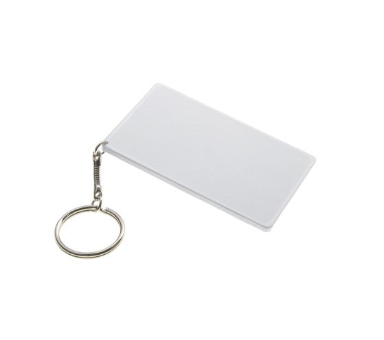 Sublimation Blank  Polymer Key Chains in Round Rectangle Heart Oval T shirt Bone Arc Octagon shapes - SP Sublimation