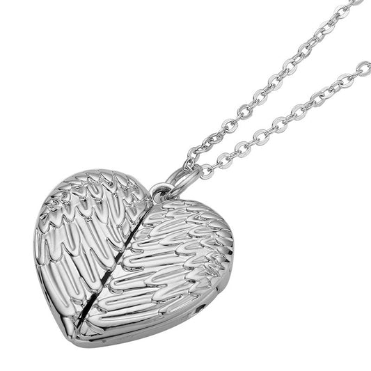 Sublimation  Blank  Angel wings open Necklace Valentine's Day - SP Sublimation