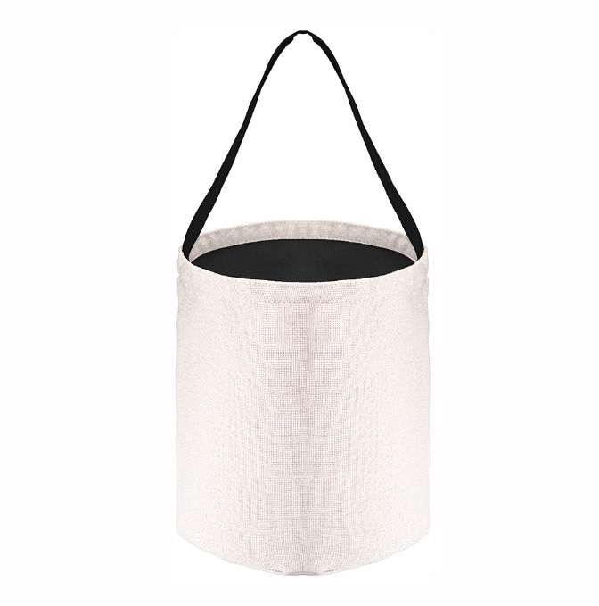 Sublimation Blanks Linen Kids Easter Treat Bag Personalized Easter Basket - SP Sublimation