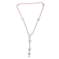 Rosary Cross Sublimation Blank Necklace with 7 Pics - SP Sublimation