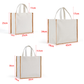 linen bag shopping bag sublimation blanks tote bag - SP Sublimation