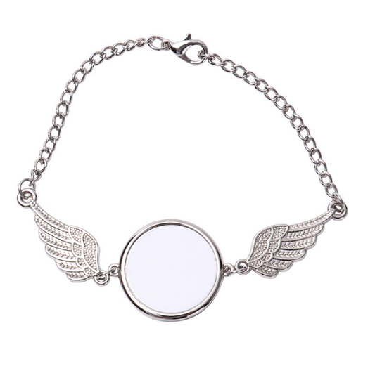 Sublimation Blank Angel Wings Bracelets - SP Sublimation