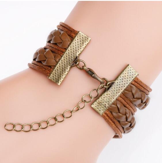 sublimation blank  bracelet with big alu insert braided - SP Sublimation