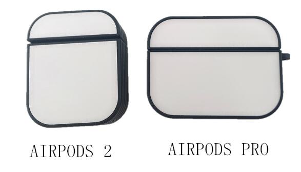 Sublimation Blank  Air Pods cases with 4 alu inserts - SP Sublimation