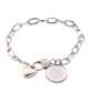 Sublimation Blank Heart Pendant Chain Bracelet - SP Sublimation