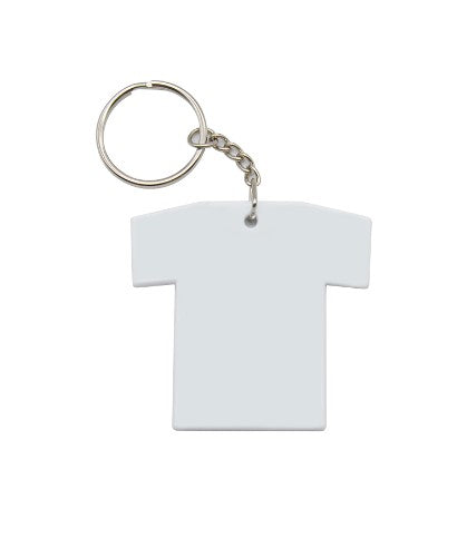 Sublimation Blank  Polymer Key Chains in Round Rectangle Heart Oval T shirt Bone Arc Octagon shapes - SP Sublimation